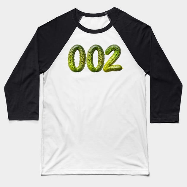 002 Pickleball Baseball T-Shirt by FK-UK